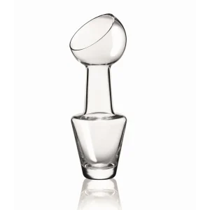 Vaso design in vetro soffiato