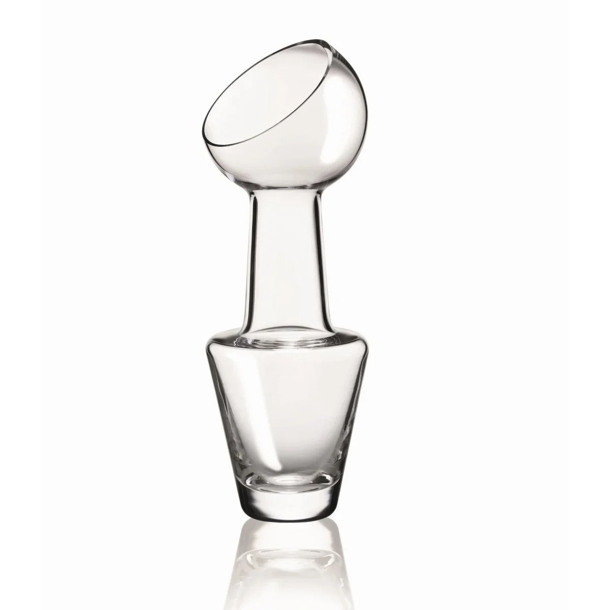 Vaso design in vetro soffiato